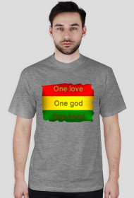 Reggae koszulka męska "One love"