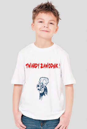 Koszulka chłopięca "Twardy zawodnik"