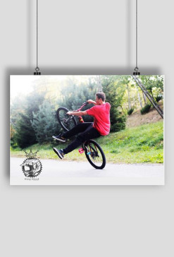 Plakat z grafiką 2 KING STUNT