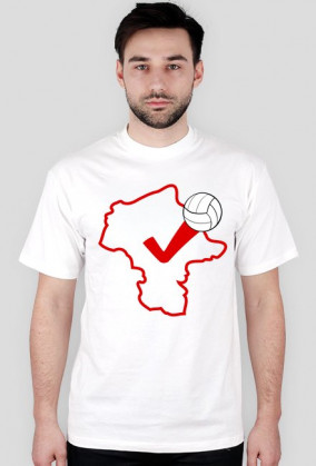 T-shirt Mazowiecka Siatkówka logo
