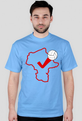 T-shirt Mazowiecka Siatkówka logo