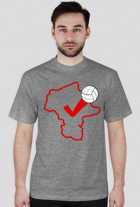 T-shirt Mazowiecka Siatkówka logo