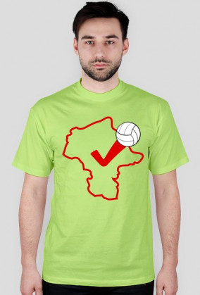 T-shirt Mazowiecka Siatkówka logo