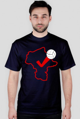 T-shirt Mazowiecka Siatkówka logo