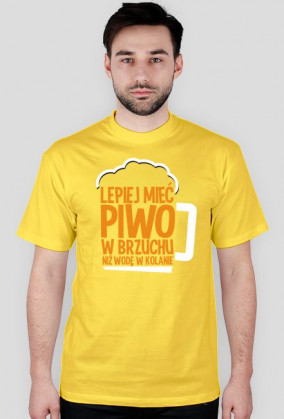 lepiej mieć piwo w brzuchu ...