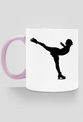 Kubek z kolorowym uszkiem Ice Skating