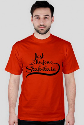 Jest chujowo ale stabilnie, męska