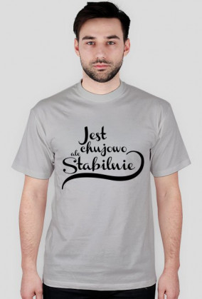 Jest chujowo ale stabilnie, męska