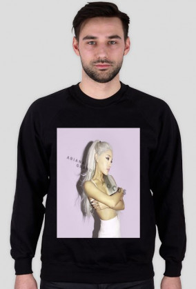 Ariana Grande bluza męska Focus