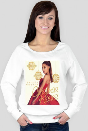 Ariana Grande bluza damska Christmas Kisses