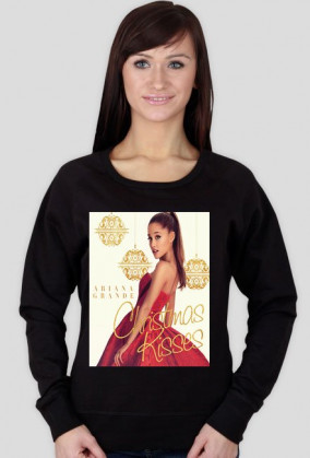 Ariana Grande bluza damska Christmas Kisses