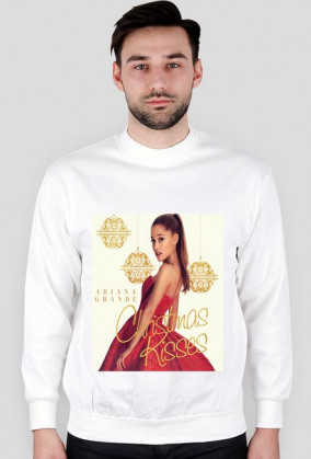 Ariana Grande bluza męska Christmas Kisses