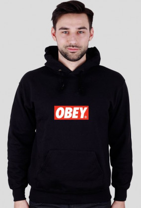 OBEY bluza z kapturem męska