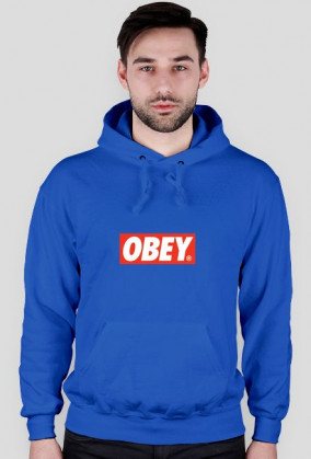 OBEY bluza z kapturem męska