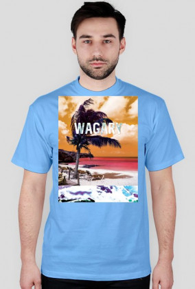 koszulka z plażą