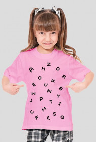 Koszulka alfabet