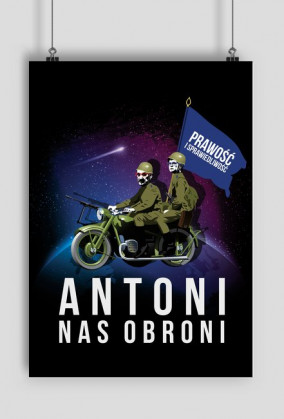 Antoni nas obroni - plakat