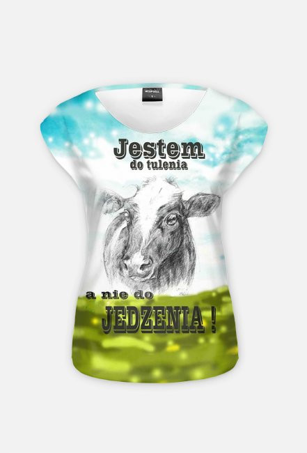 T-shirt damski fullPrint Vege