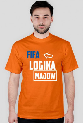 Fifa logika majów (Biały nadruk) - Koszulka