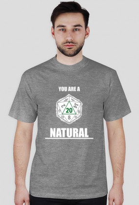 Koszulka Męska d20 Natural