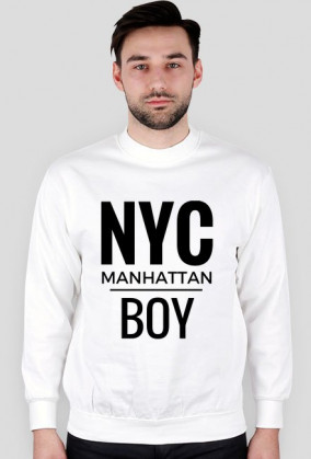Bluza Męska - NYC Manhattan Boy