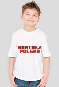 Koszulka Dziecięca "BarthezPolska" [BLACK&WHITE]