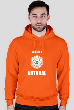 Bluza Męska z kapturem d20 Natural