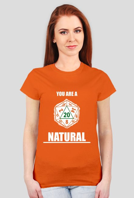 Koszulka Damska d20 Natural