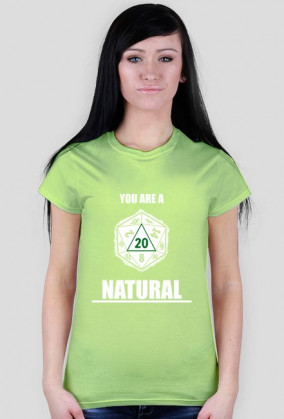 Koszulka Damska d20 Natural