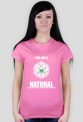 Koszulka Damska d20 Natural