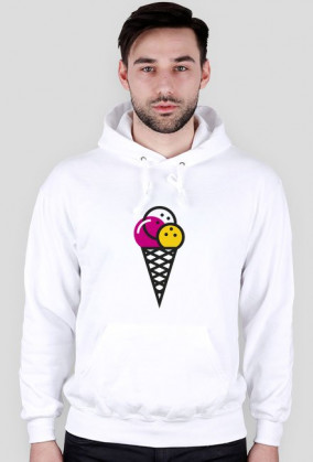 BLUZA Z KAPTUREM LÓD