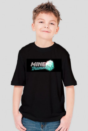 Minecraft Diamond KOSZULKA! (dziecięca)