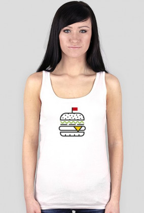 KOSZULKA NA RAMIĄCZKACH BURGER