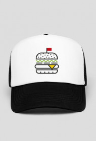 CZAPKA TRUCKER BURGER