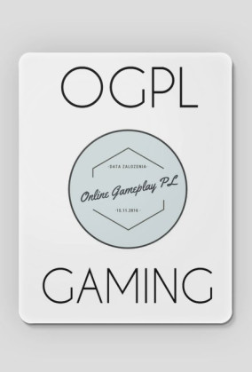OGPL GAMING - PODKŁADKA