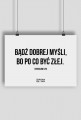 DOBRA MYŚL - plakat poziomy