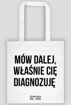 DIAGNOZA - torba biała