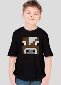 Minecraft krowa KOSZULKA! (dziecięca)