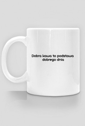 Do dobrej kawy dobry kubek
