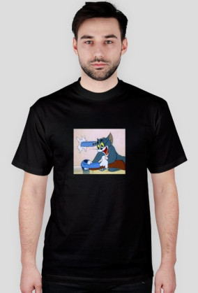 Tom&Jerry black tshirt