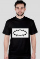 Gałązka oliwna - t-shirt z koroną cierniową