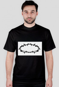 Gałązka oliwna - t-shirt z koroną cierniową