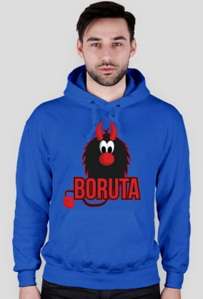 Borutka Bluza Kaptur Męska Ramka