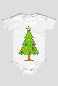 Body niemowlęce Choinka