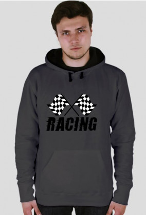 Bluza męska Racing kaptur