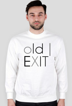 Bluza oldEXIT text