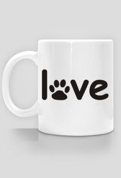 FrikSzop Love Dogs kocham psy kubek