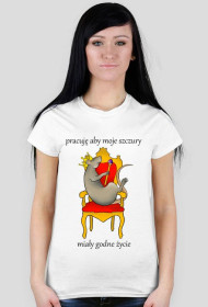 pracuję aby moje szczury miały godne życie