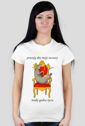 pracuję aby moje szczury miały godne życie