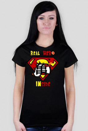 Koszulka damska Real Hero Inside